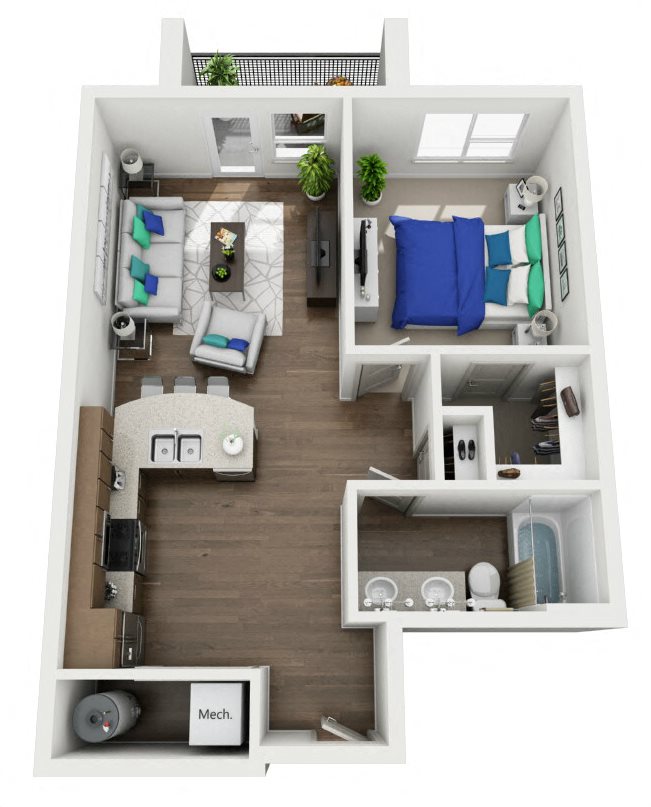 1A Floor Plan 3
